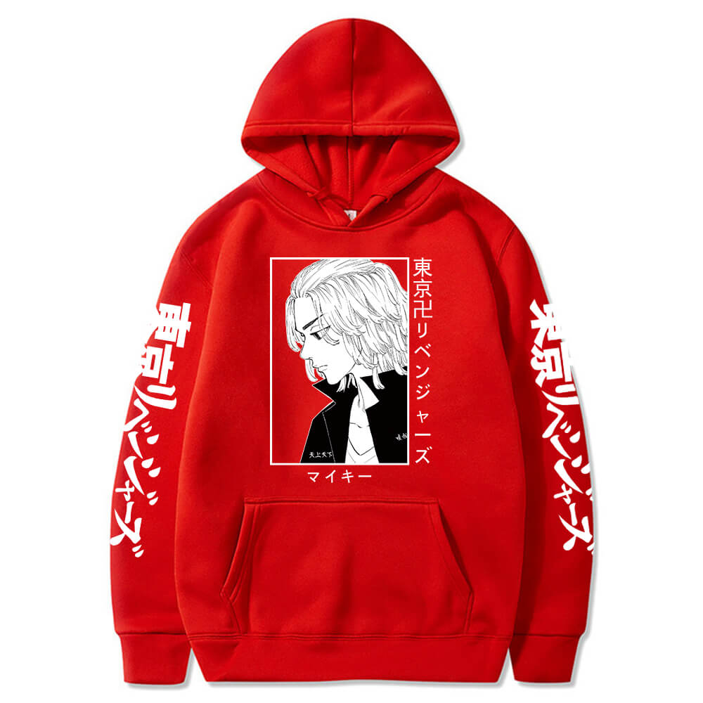 Mikey Manjiro Sano Graphic Hoodies Unisex Manga Cosplay Sweatshirt