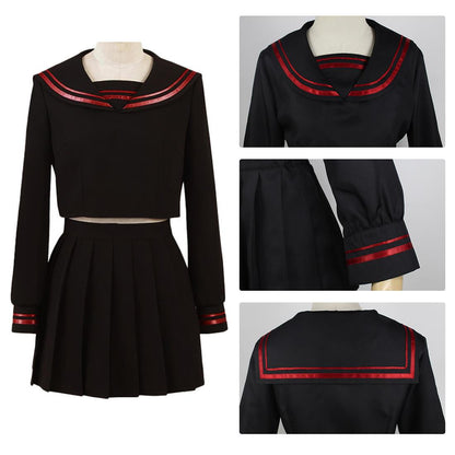 Shiba Yuzuha Costume Tokyo Manga Cosplay Dress Sailor School Uniform