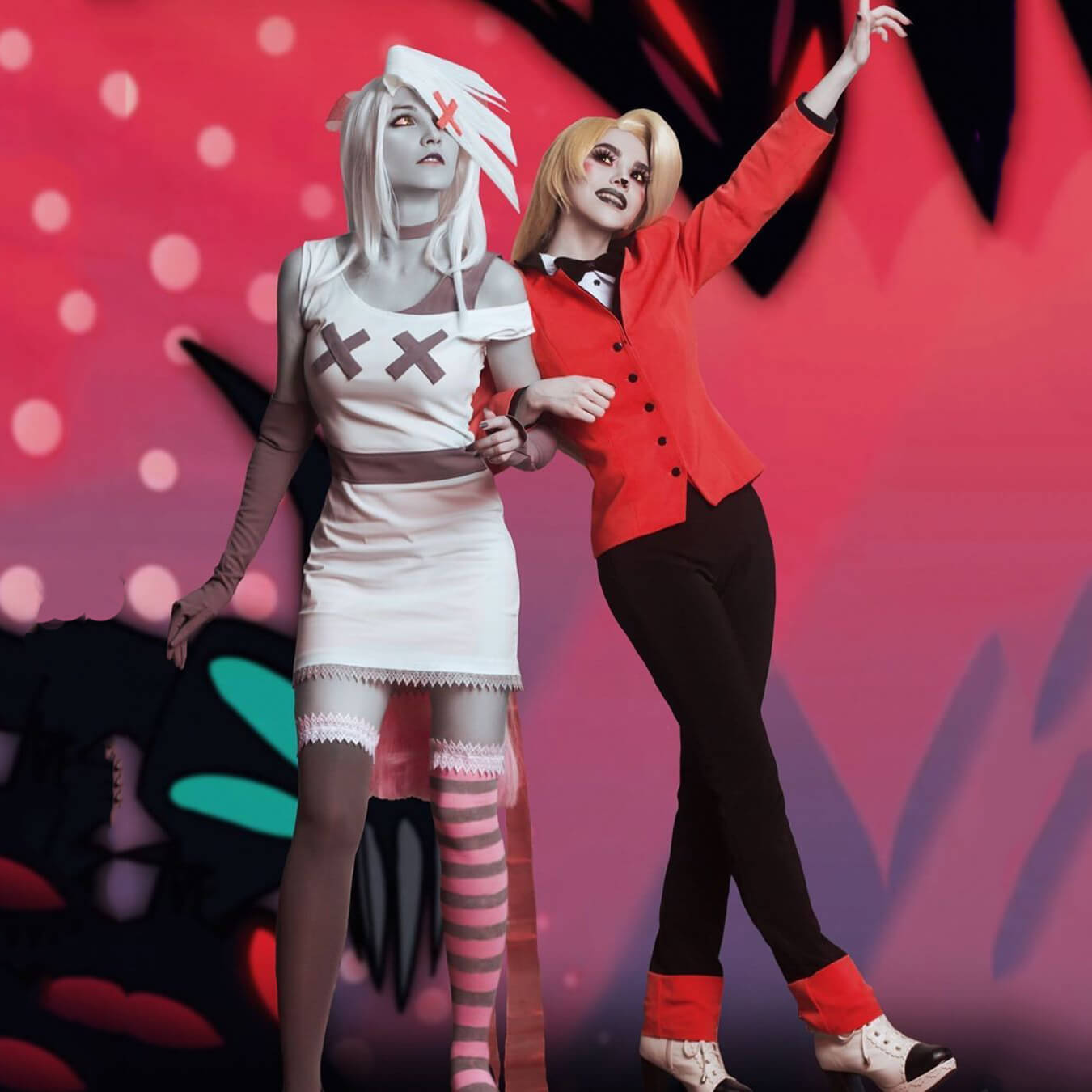 Charlie Morningstar Costume Hazbin Hotel Party Carnival Halloween Cosplay Costume