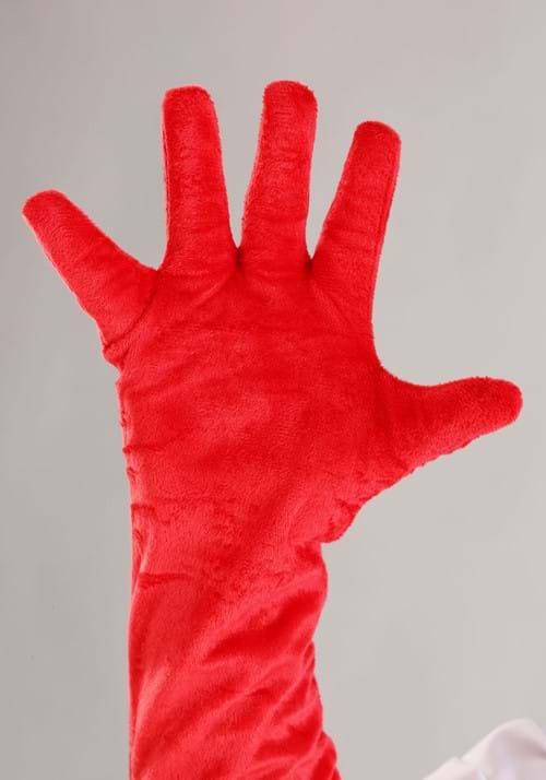 Inside Out Anger Cosplay Costume Inside Anger Jumpsuit with Gloves for Dress Up Party