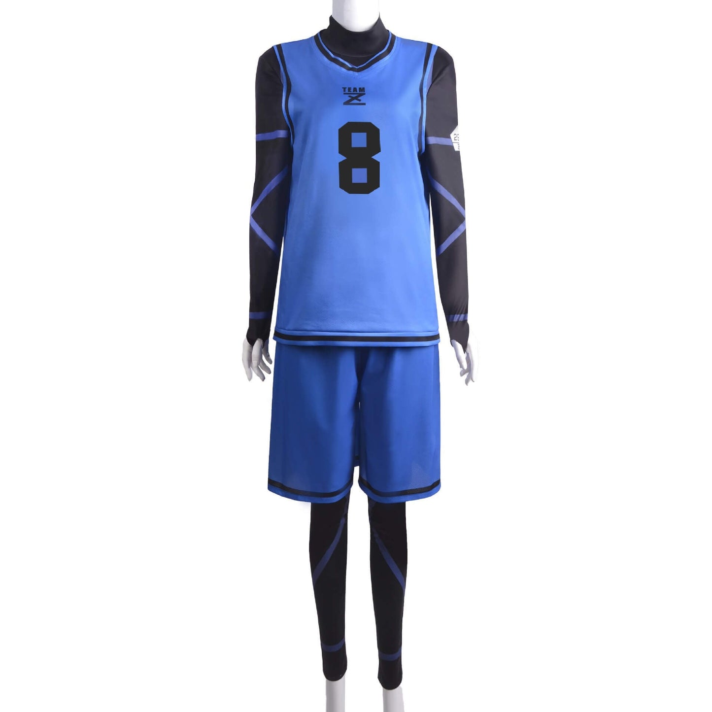 Blue Lock Jersey & Shorts Football Training Uniform Optional Isagi Yoichi #11 Soccer Uniforms Blue Lock Cosplay Costume