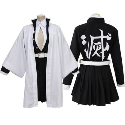 Mitsuri Kanroji Costume Anime Mitsuri Cosplay Outfit Full Set Halloween Costumes