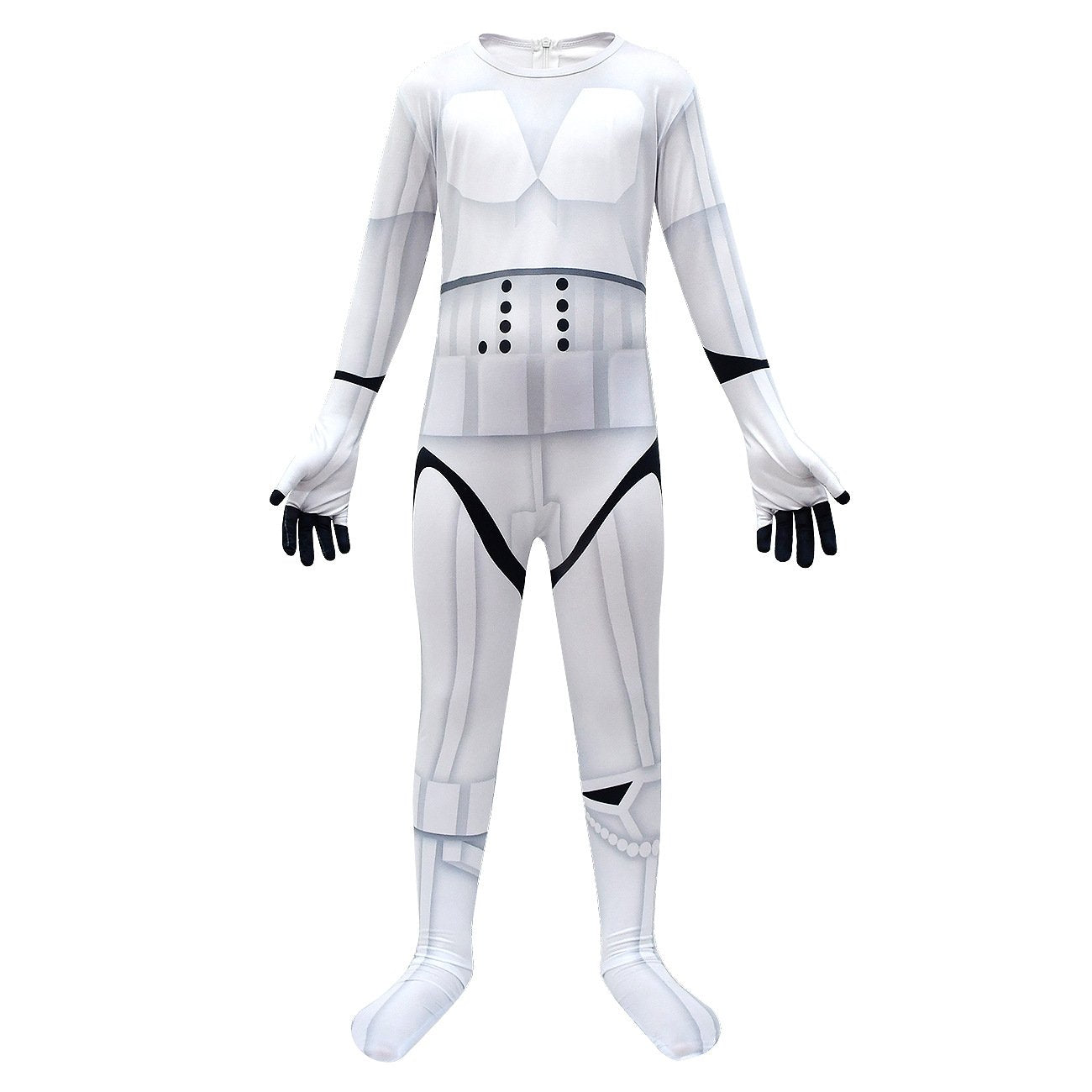 Boys Imperial Trooper Costume Storm Trooper Cosplay Outfit Battle Suit 4-12 Years