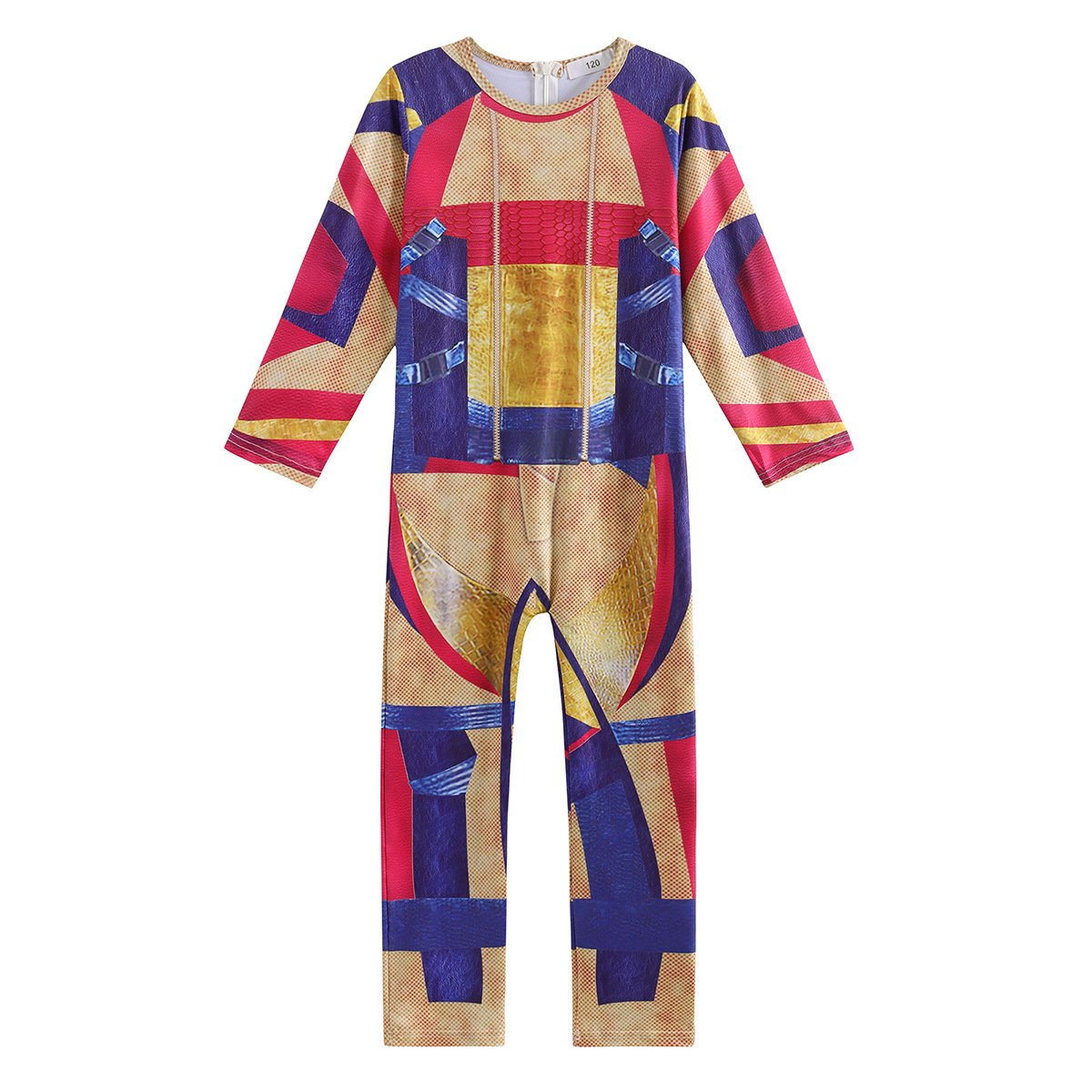 Kids Jay Jumpsuit Boys Halloween Cosplay Costume Carlos Onesie for Party