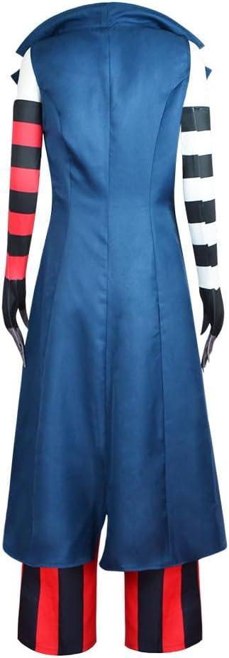 Velvette Cosplay Hazbin Costume Hotel Angel Dust Uniform Helluva Boss Outfit Halloween Jacket