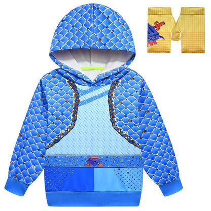 Kids Chloe Charming Costume Hooded Sweat Suit for Dress Up Party