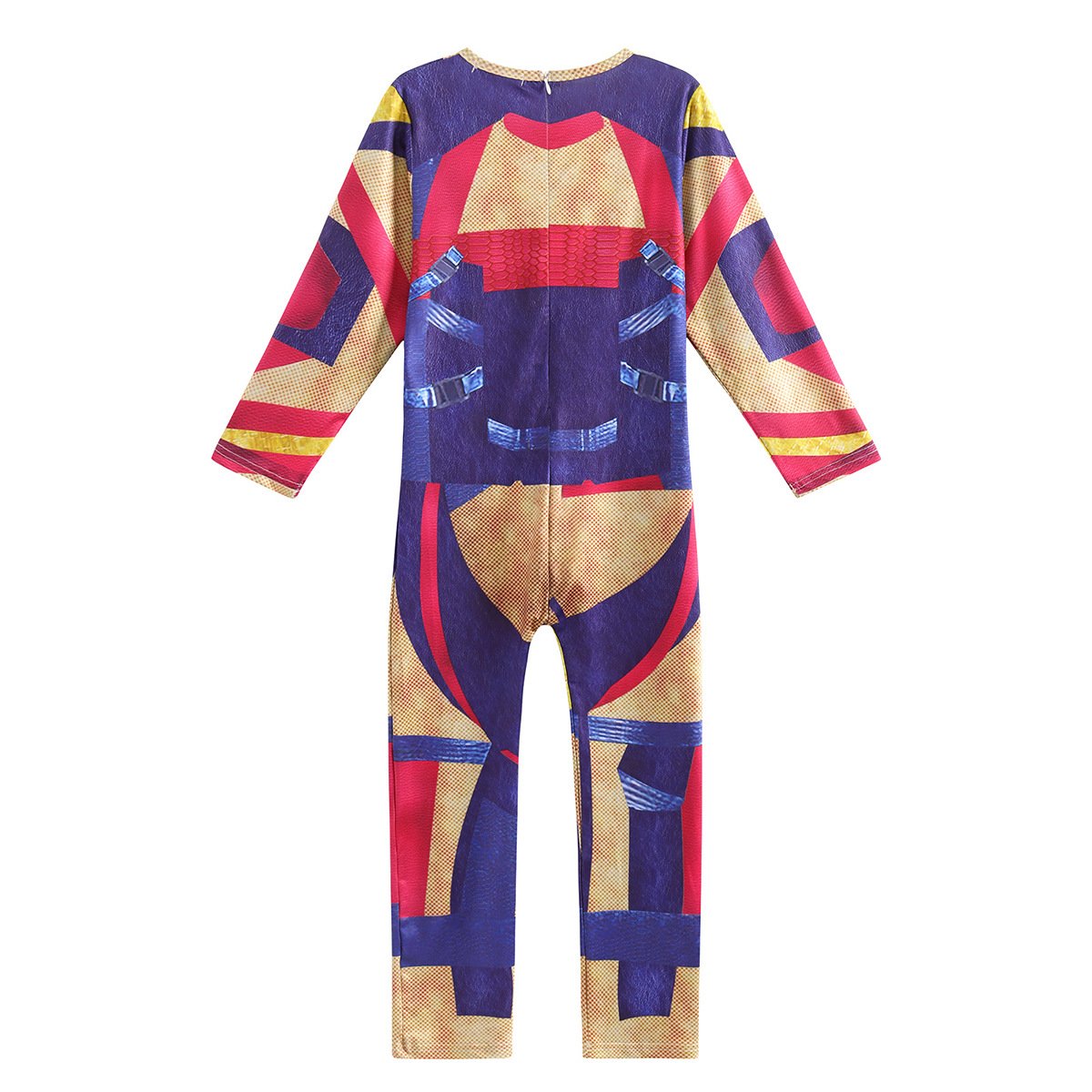 Kids Jay Jumpsuit Boys Halloween Cosplay Costume Carlos Onesie for Party