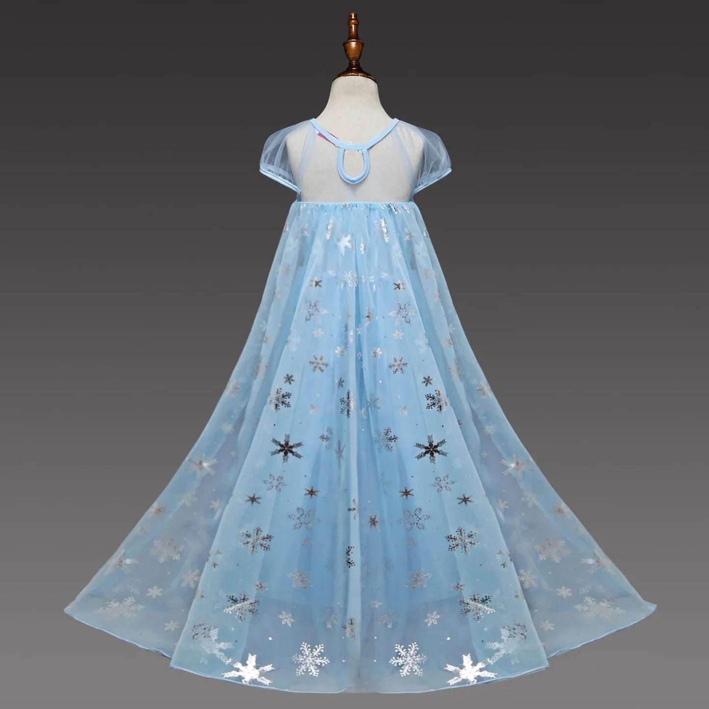 Light Up Dress For Elsa Girls Princess Dress Snow Queen Birthday Dress Party Dress