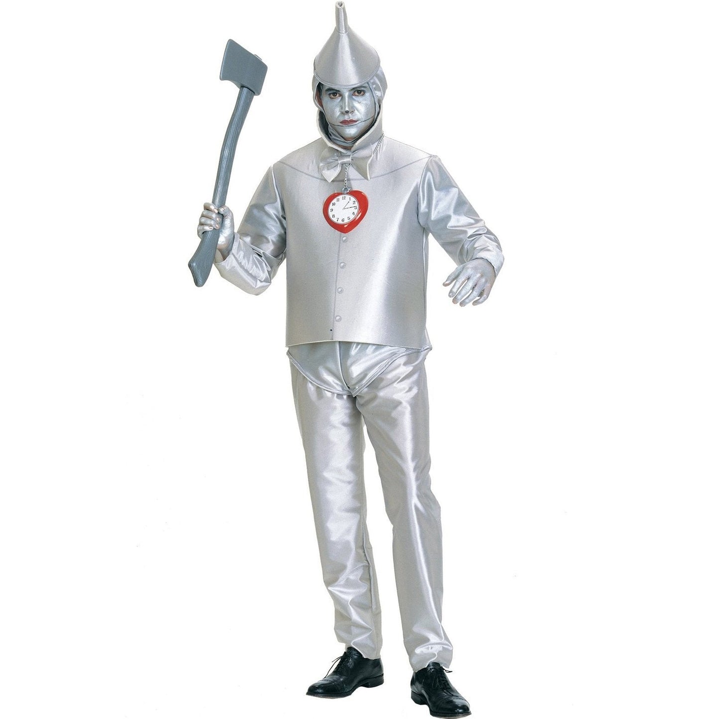 Tin Woodsman Costume Family Matching Kids Adults Wizard Tin Can Man Cosplay Outfit