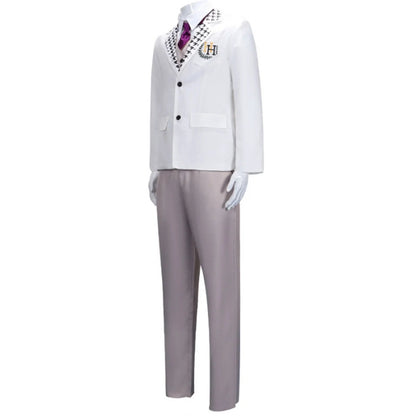 Reo Mikage School Uniform Halloween Cosplay Costume Adult Men Women White Suit