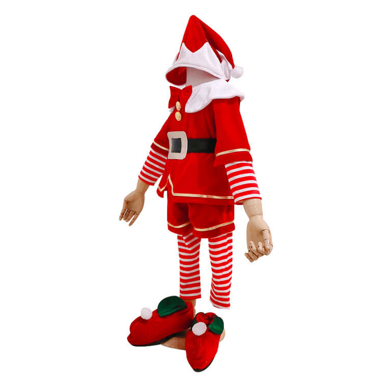 Sunbaby Toddler Elf Costume - Christmas Santa's Little Helper