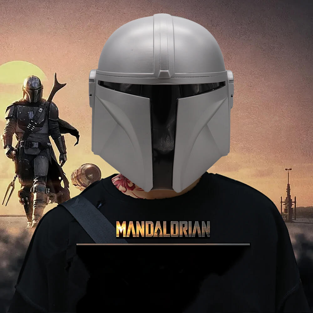 Premium Mando helmet The Most Formidable Bounty Hunter The Mandalorian Helmet