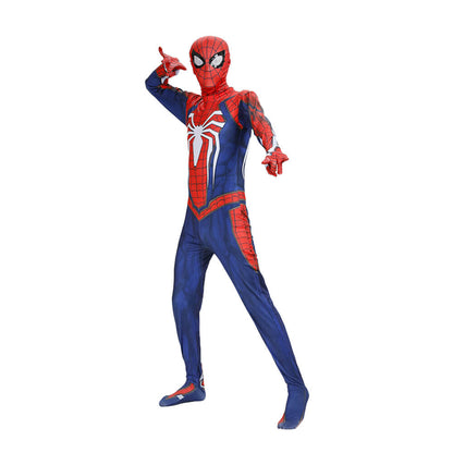 Adult Spidey Costume Superhero Cosplay Bodysuit Men and Women Spider Jumpsuit Halloween Costume