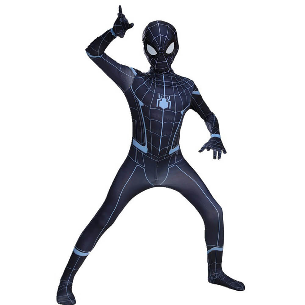 Adult Spidey Costume Superhero Cosplay Bodysuit Men and Women Spider Jumpsuit Halloween Costume