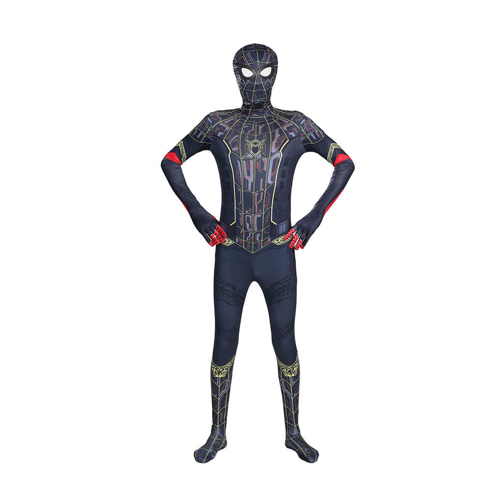 Adult Spidey Costume Superhero Cosplay Bodysuit Men and Women Spider Jumpsuit Halloween Costume