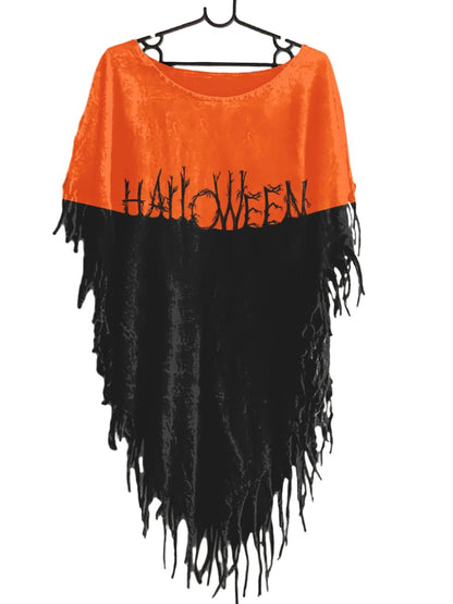 Adult Wicked Costume 2024 Witch Movie Tassel Tops for Halloween Carnival