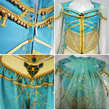 New Princess Costume Cosplay Clothes for Girls Adult Halloween Party