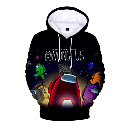 Kids and Teens Among Us Hoodie 3D Special Printing Clothes Game Sweatshirt 4-15 Years