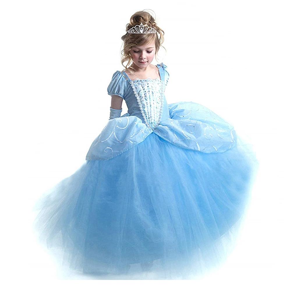 Cosplay Costume Dress For Children Girls Christmas Halloween Festival Carnival Party