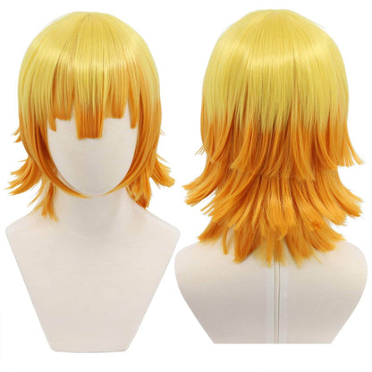 Nezuko Tanjiro Wigs Kyojuro Shinobu Mitsuri Kanao Cosplay Wigs