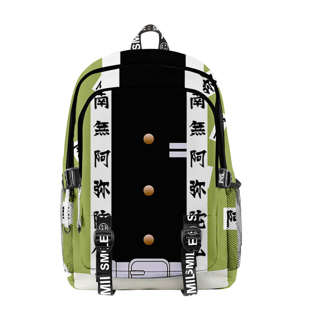 Nezuko Zenitsu Backpack Tanjiro School Bags Obanai Sabito Travel Bags with Large Capacity