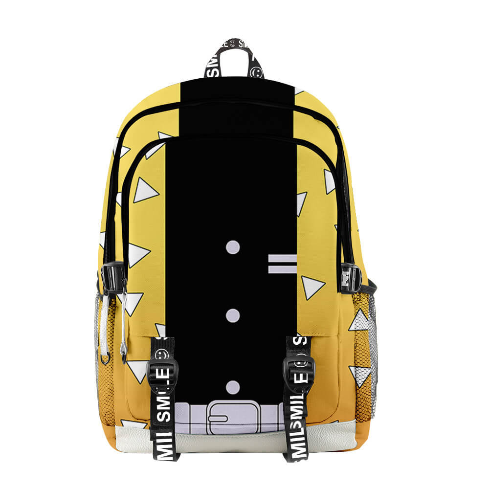 Nezuko Zenitsu Backpack Tanjiro School Bags Obanai Sabito Travel Bags with Large Capacity