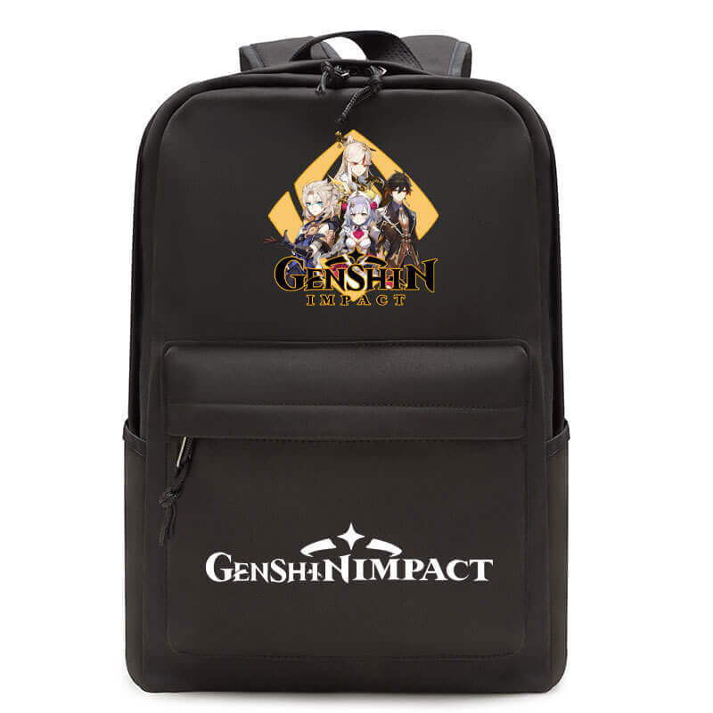 Genshin Impact Costume Backpack Anime 3D Printing School Backpack Shoulders Bag