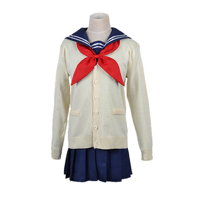Himiko Toga Costume Sweater Sailor Dress Full Set Japanese Manga Cosplay Uniform