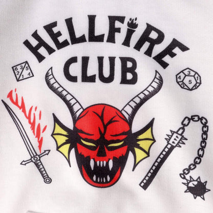 Kids Hellfire Club Hoodie Demogorgon Sweatshirt Cosplay Hoody for Boys and Girls 2-7Y