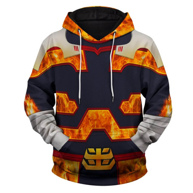 Unisex My Hero Academia Hoodies Anime Cosplay Sweatshirt Halloween Pullover Costume