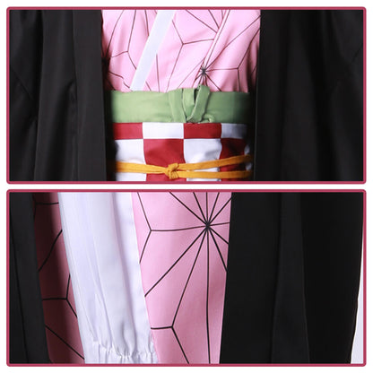 Tanjiro Nezuko Costumes Shinobu Zenitsu Cosplay Outfits Halloween Kyojuro Costumes