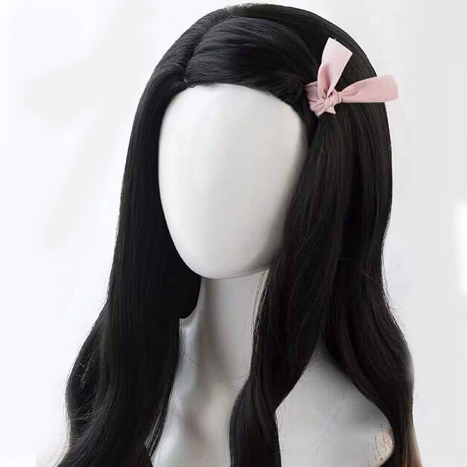 Nezuko Tanjiro Wigs Kyojuro Shinobu Mitsuri Kanao Cosplay Wigs