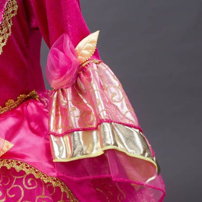 Princess Aurora Dress Girls Fairy Tale Cosplay Dress Halloween Cosplay Costume
