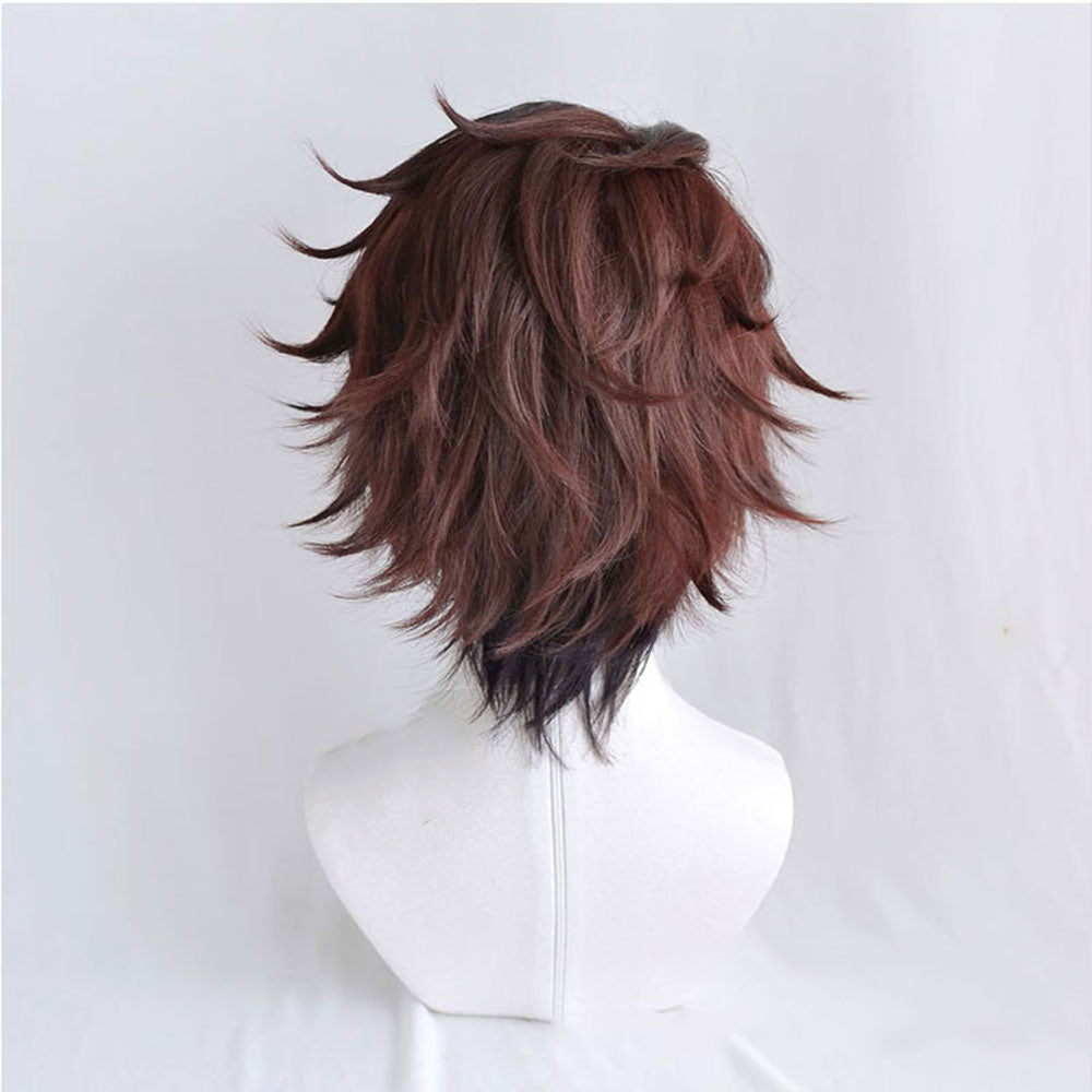 Nezuko Tanjiro Wigs Kyojuro Shinobu Mitsuri Kanao Cosplay Wigs