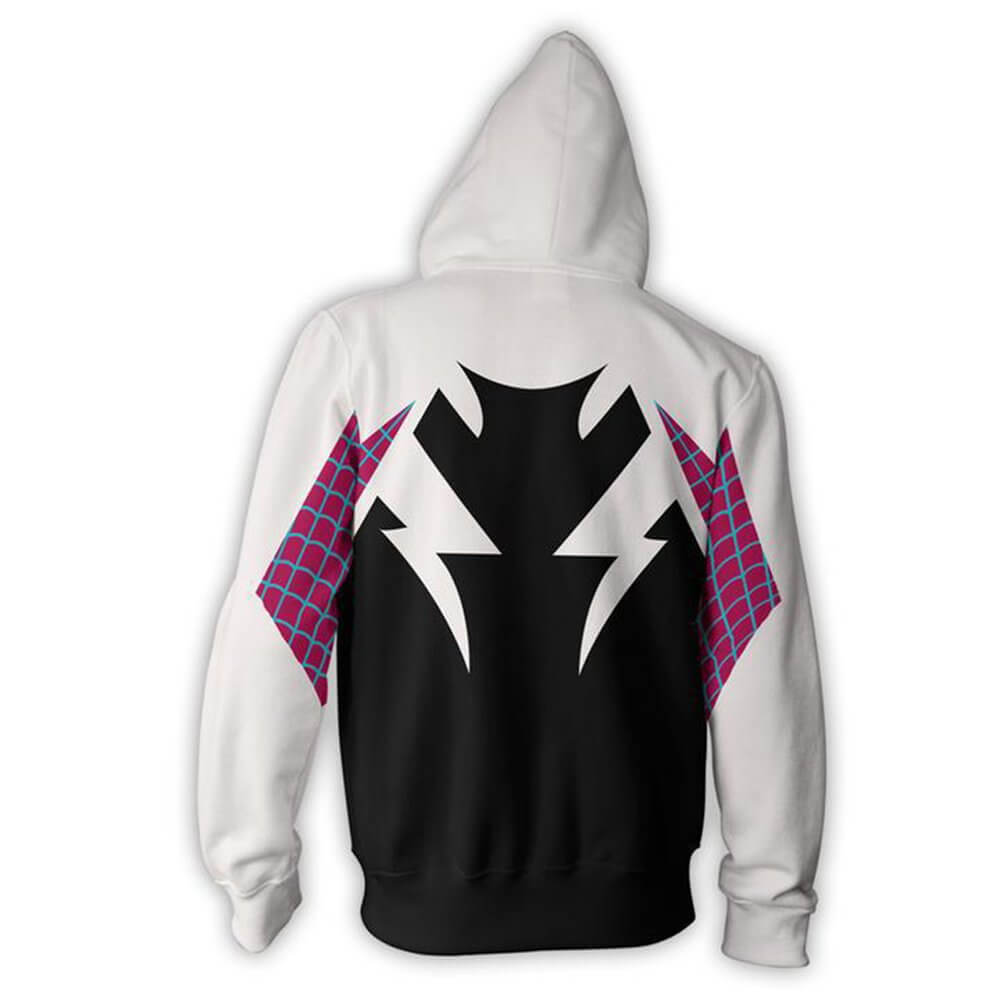 Adult Gwen Hoodie Unisex Long Sleeve Zip-up Pullover Plus Size Sweatshirt