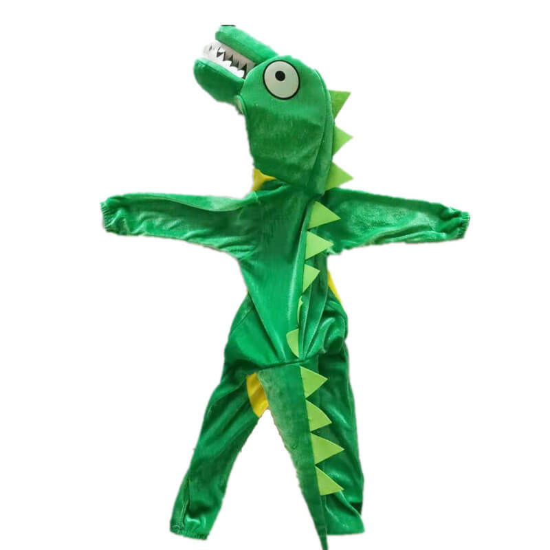 Kids Dinosaur Cosplay Outfit Jurassic World Dino Costume Dragon Fancy Dress for Toddler Kids