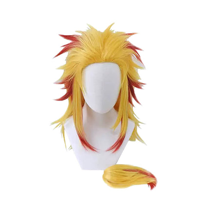 Rengoku Kyojurou Costume Halloween Kyoujurou Cosplay Outfit Full Set For Kids and Adult