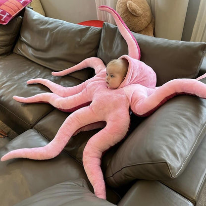 Infant Octopus Costume Giant Wearable Baby Newborn Octopus Costume Stuffed Animal Costume