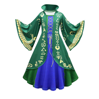 Winifred Sanderson Costume Halloween Witch Cosplay Dress Sanderson Sisters Dress Up Outfit