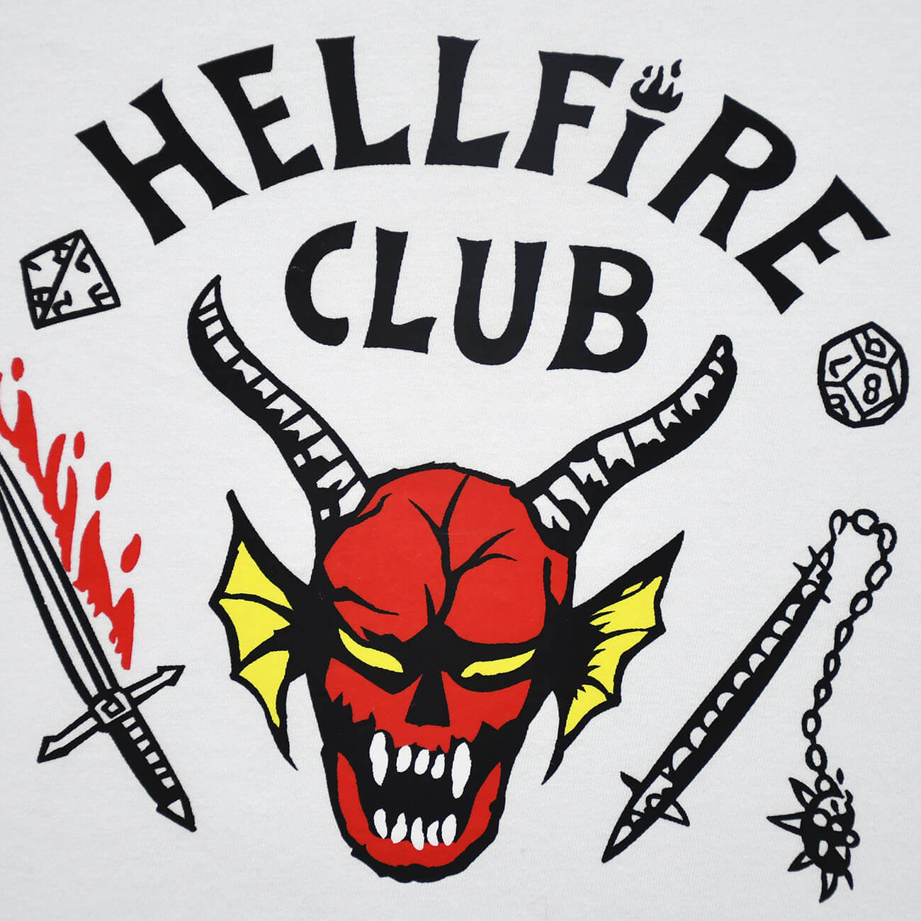 Kids Hellfire Club T-shirt Demogorgon Short Sleeve Sweatshirt Cosplay Tees for Boys and Girls