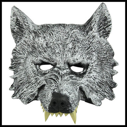 Child Muscle Wolf Suits Werewolf Costume with Mask for Boys Kids Halloween Monster Dress up