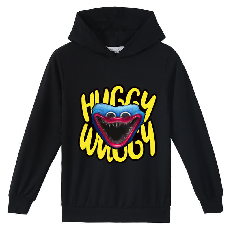 Kids Poppy Playtime Huggy Wuggys Hoodie Casual Pullover Sweatshirt for Boys and Girls
