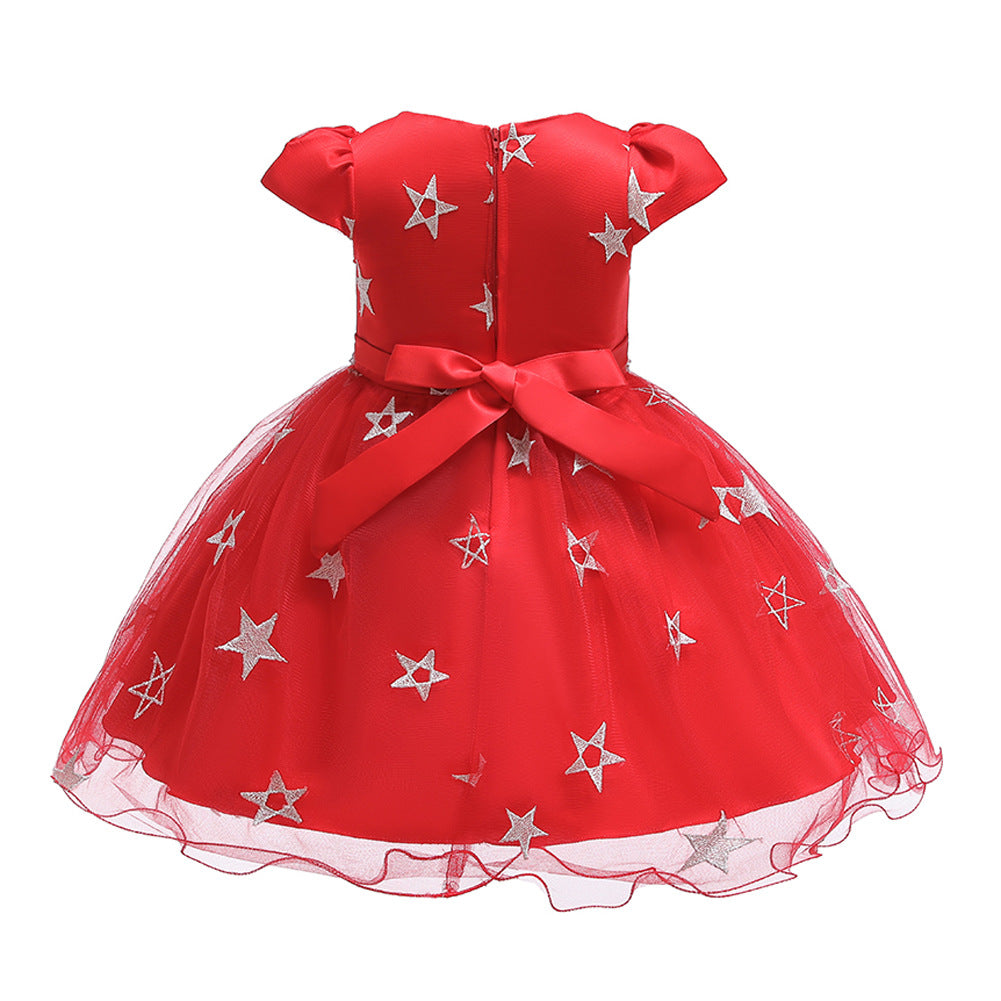 Kids Girls Halloween Party Cosplay Costume Dress With Hat