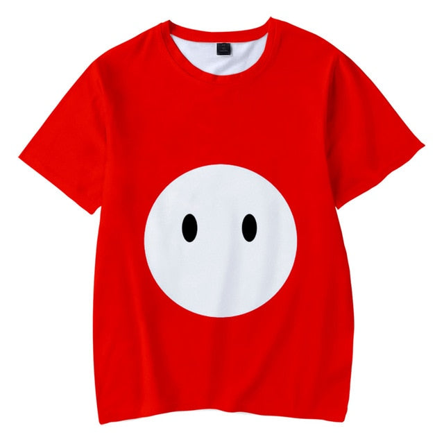 Fall Guys: Ultimate Knockout 3D T-shirts Men Women Fashion Casual Game Clothes Kids Harajuku Streetwear Short Sleeves T Shirt