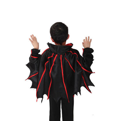 Kids Vampire Scary Halloween Costume Full Set for Boys Girls Cosplay